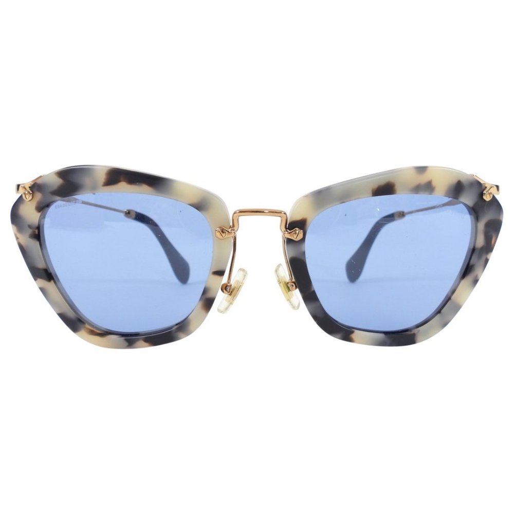 Rare Miu Miu SMU10N Sunglasses - Noir Special Project